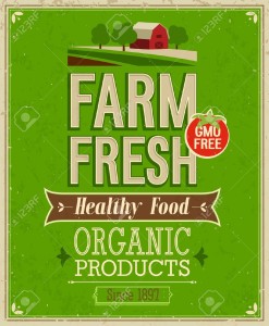 19124791-Vintage-Farm-Fresh-Poster-Vector-illustration--Stock-Vector-organic